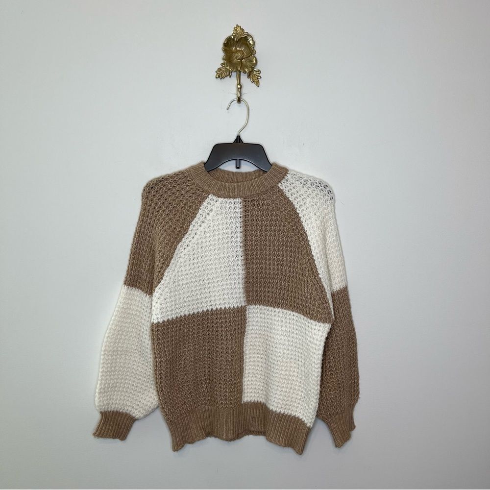 Mango Reverse Knit Sweater XS - Picture 2 of 6